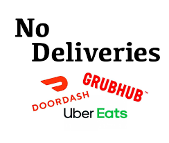  No Food Deliveries 